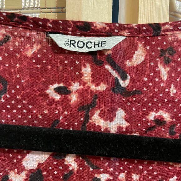 St Roche short sleeve blouse Size 8 NWT - Picture 4 of 8